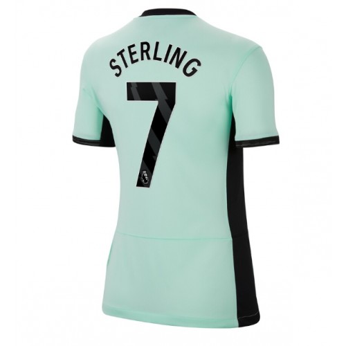 Maillot de foot Chelsea Raheem Sterling #7 Troisième Femmes 2023-24 Manches Courte